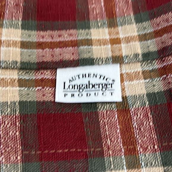 Longaberger Valance, Placemats, Napkins - Picture 2 of 2